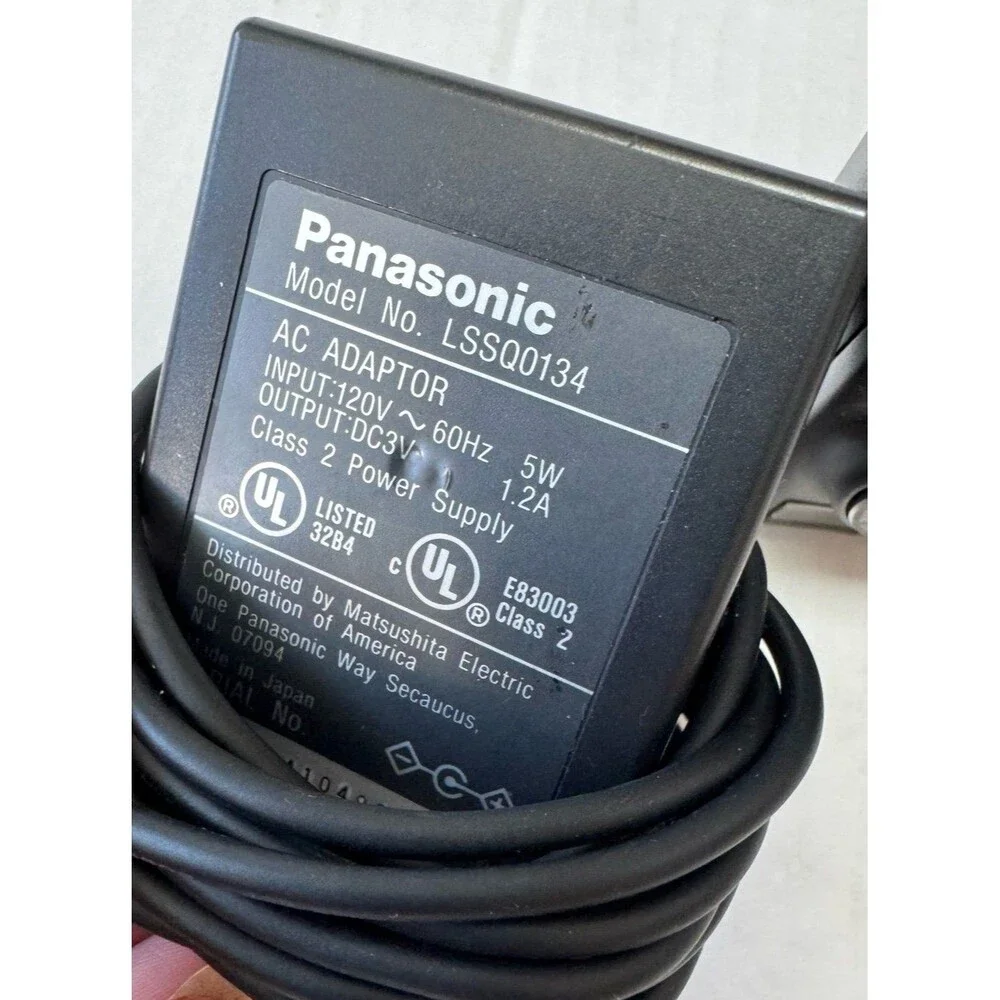 Panasonic Digital Camera PV-DC180 PalmCam w/ Charger Station Memory Card Japan